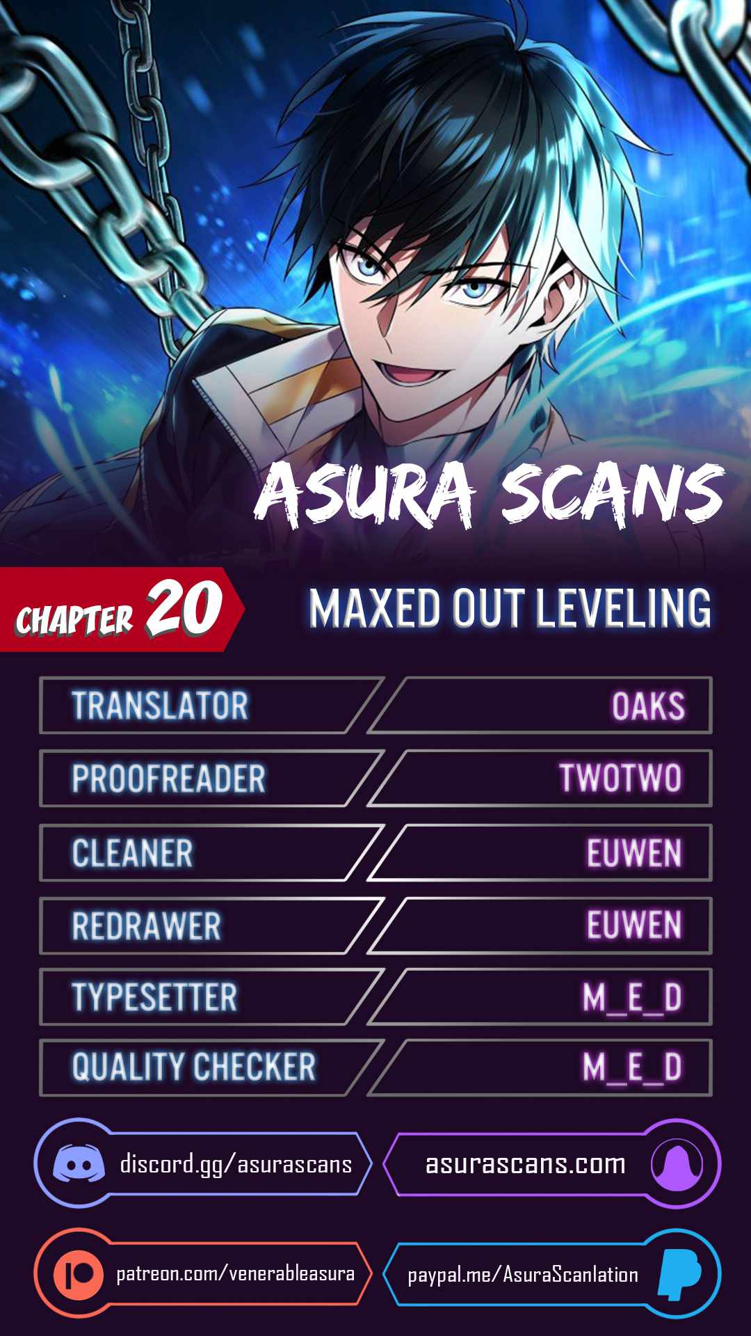 Maxed out Leveling Chapter 20