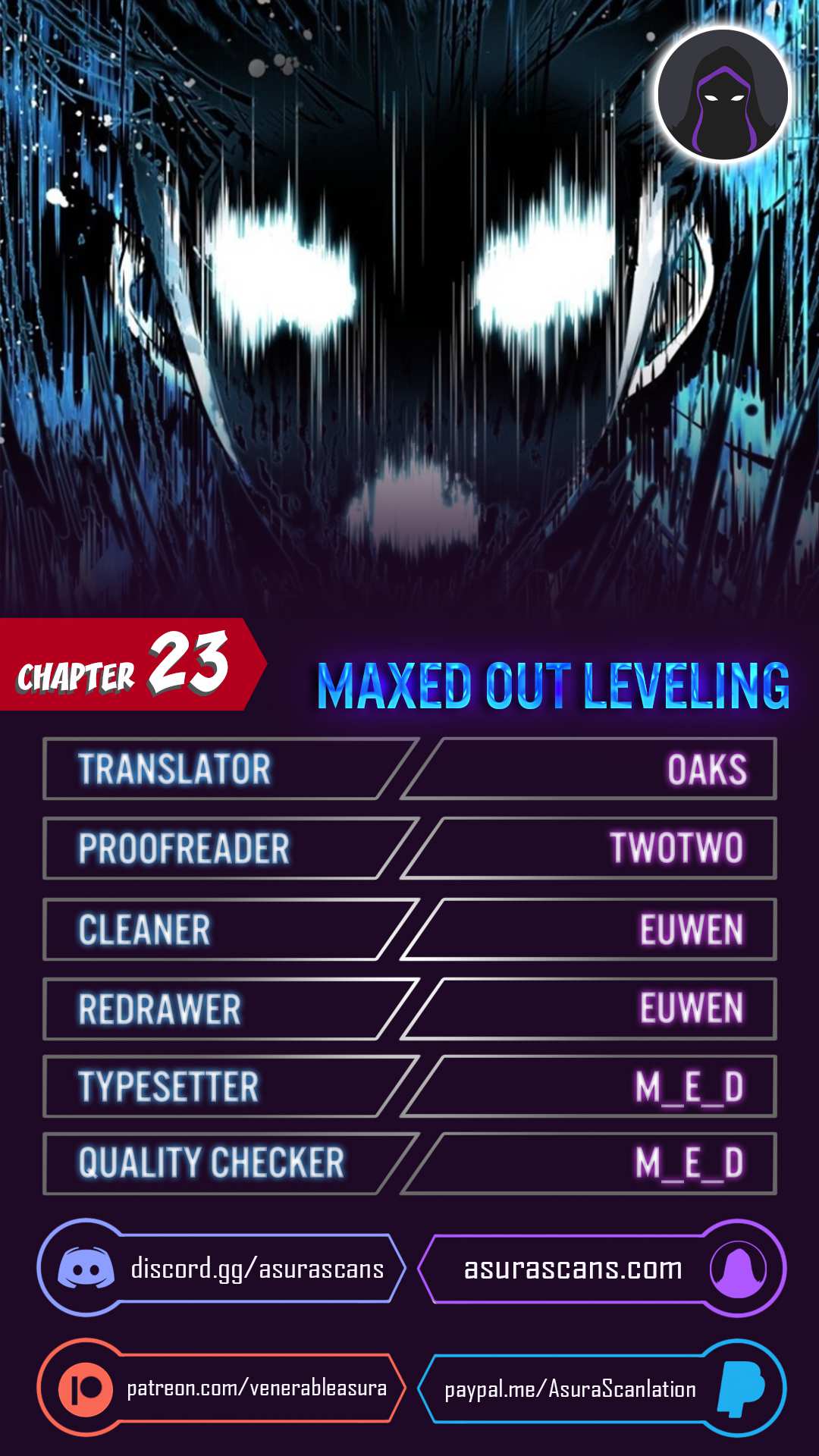 Maxed out Leveling Chapter 23