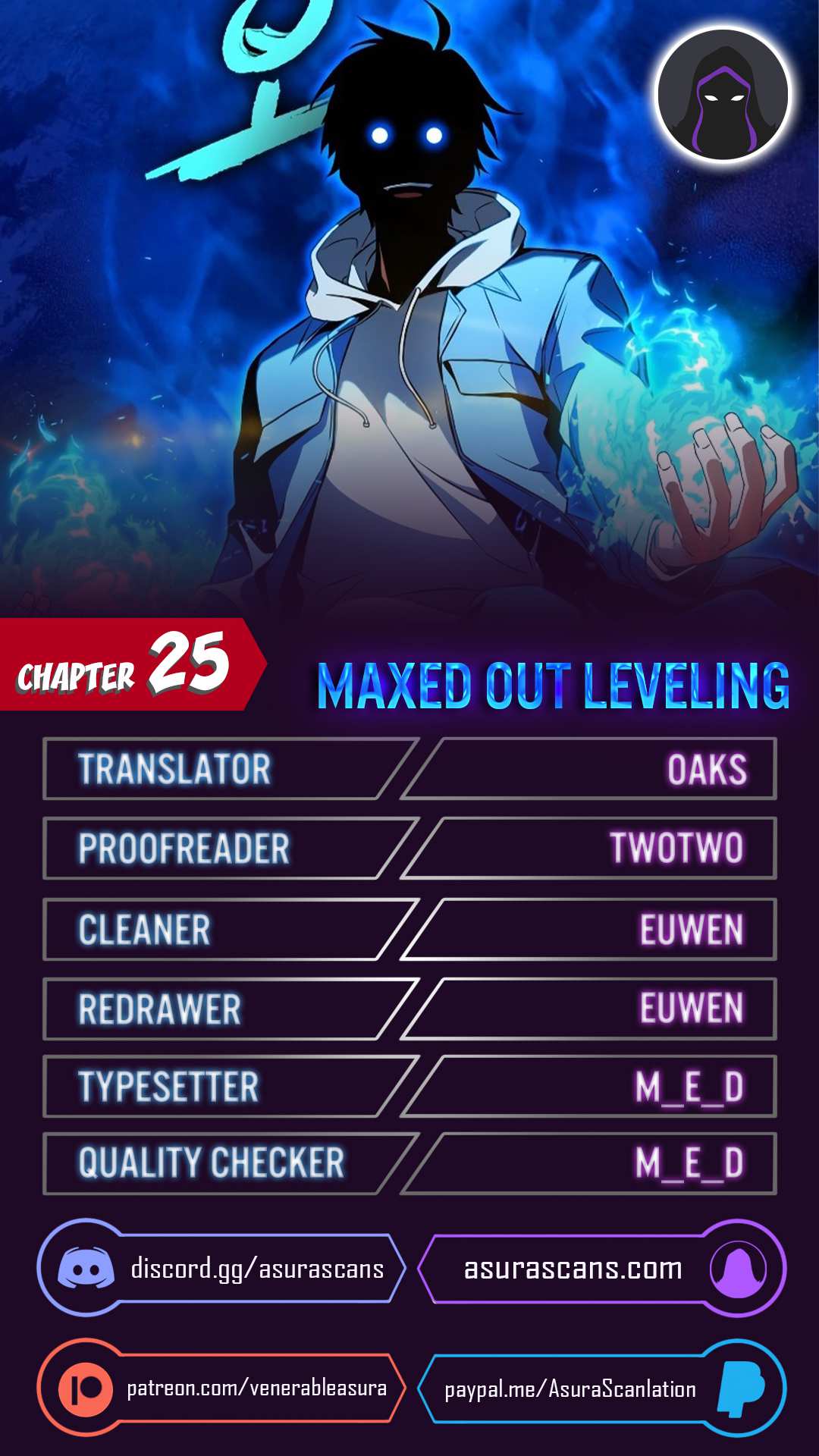 Maxed out Leveling Chapter 25