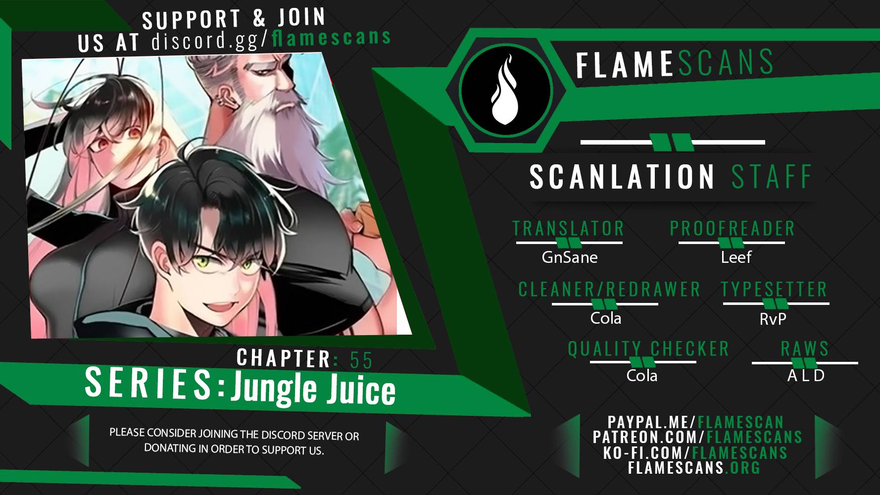 jungle juice Chapter 55
