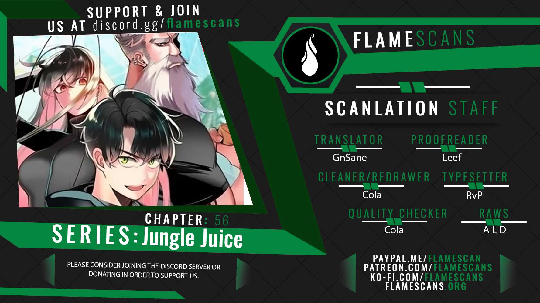 jungle juice Chapter 56