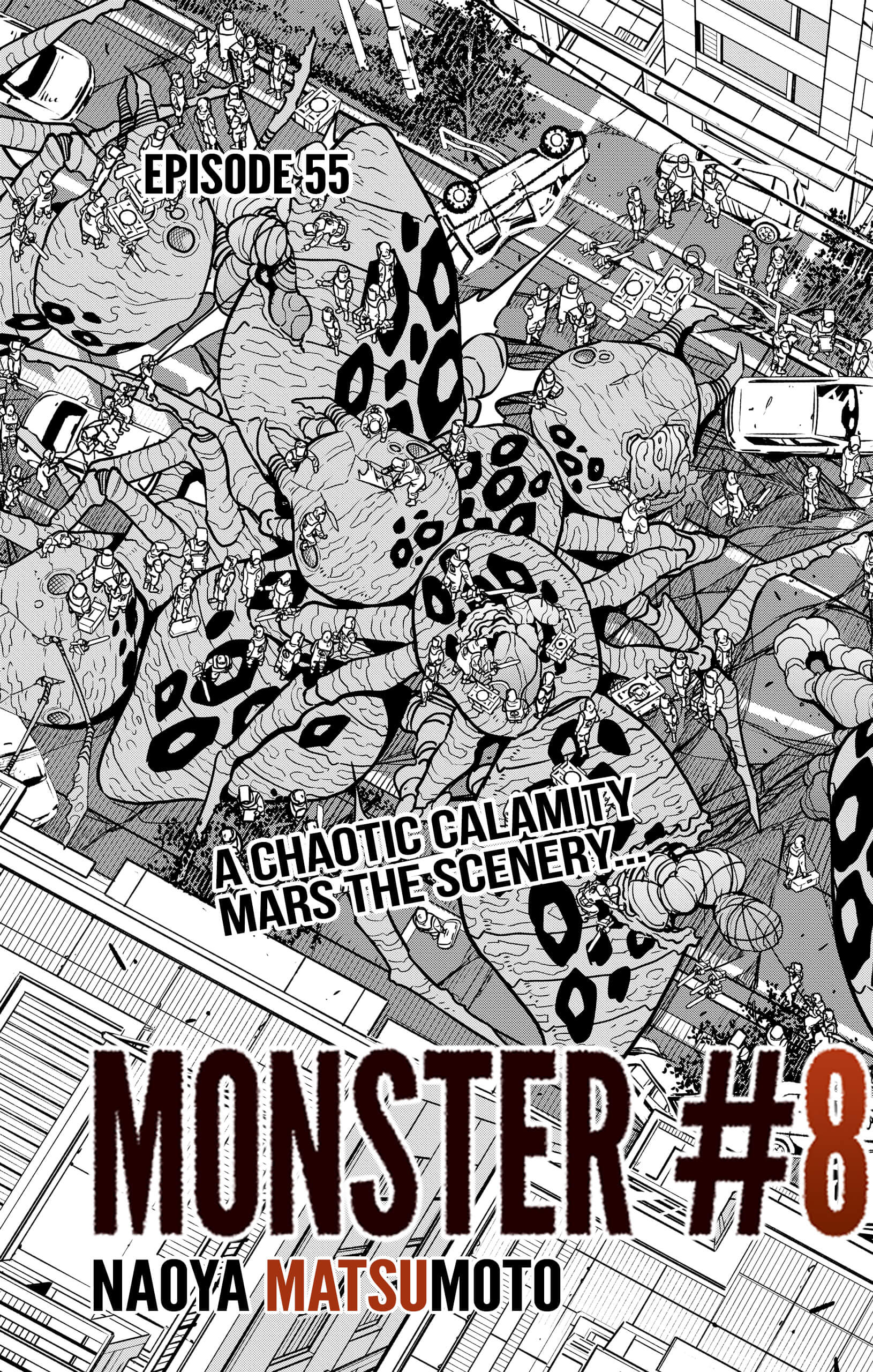 Kaiju no 8 Chapter 55, monster #8 chapter 55