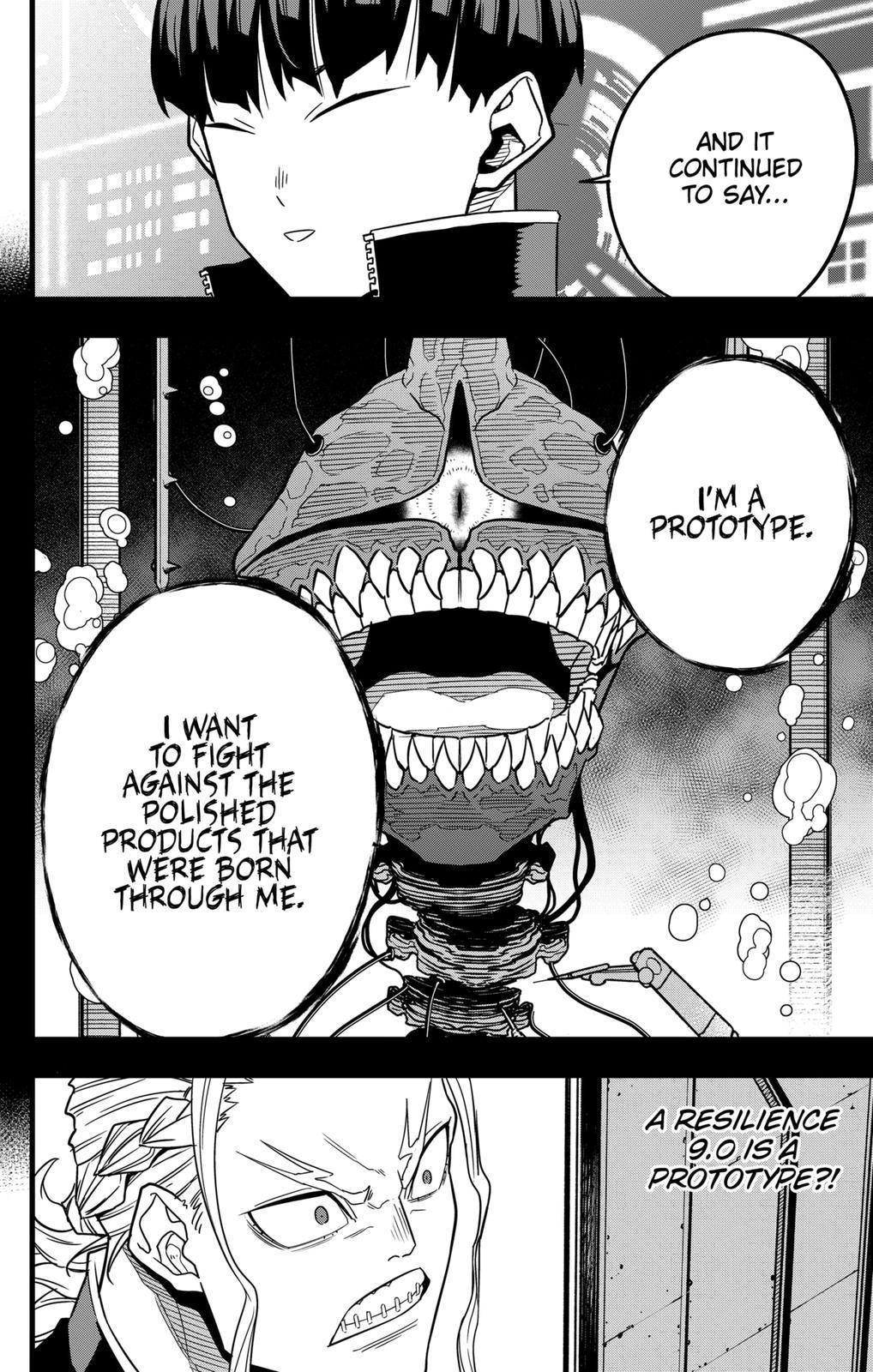 Kaiju no 8 Chapter 57, monster #8 chapter 57
