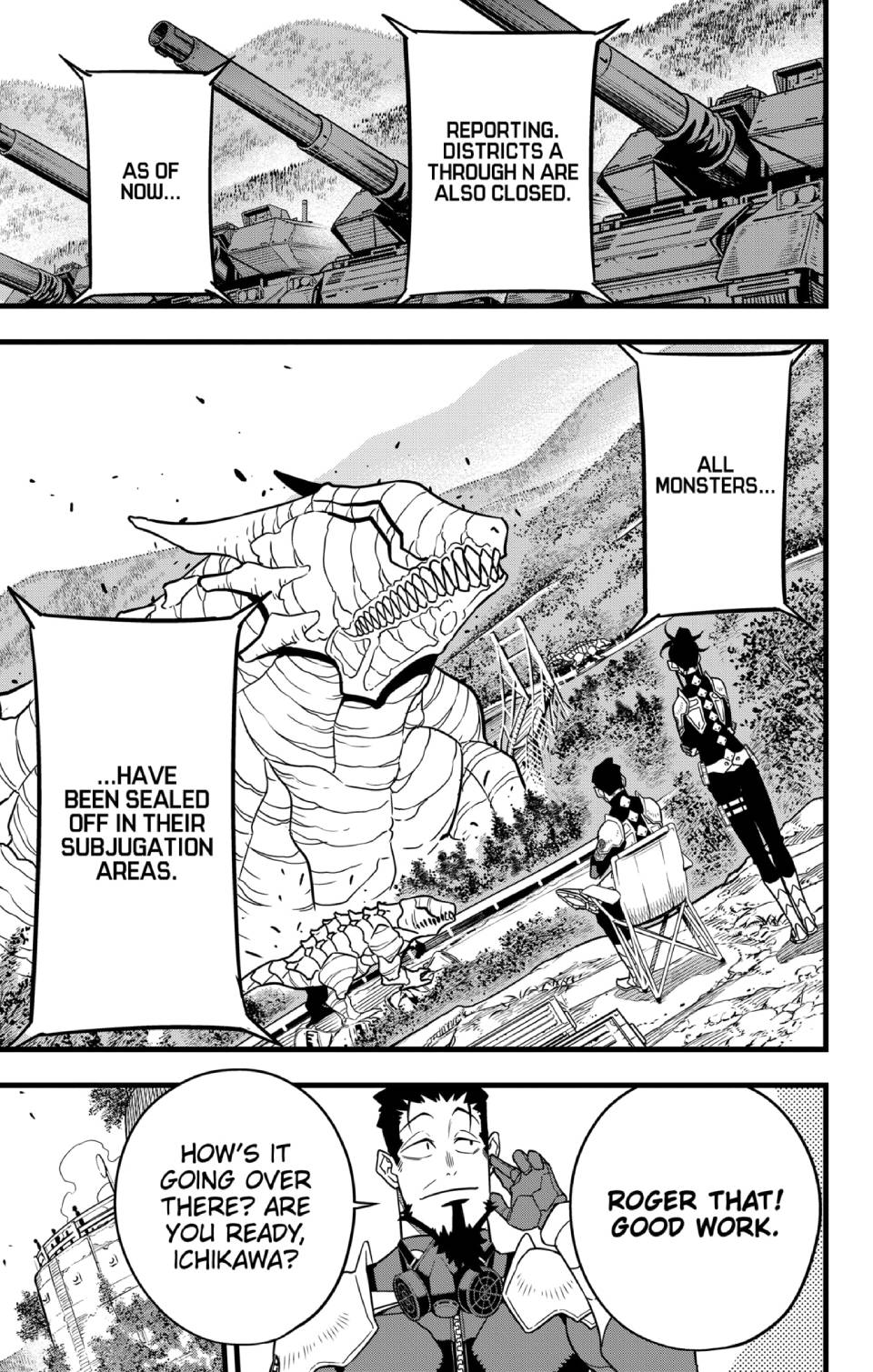 Kaiju no 8 Chapter 60, monster #8 chapter 60
