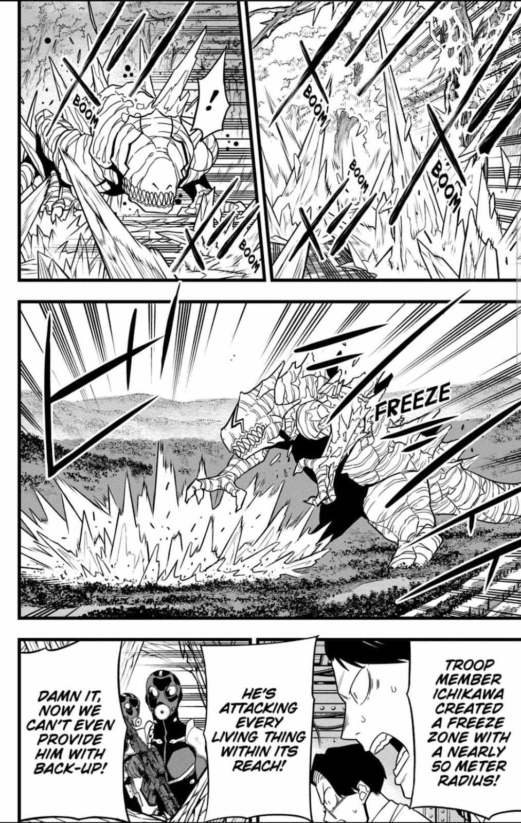 Kaiju no 8 Chapter 62, monster #8 chapter 62