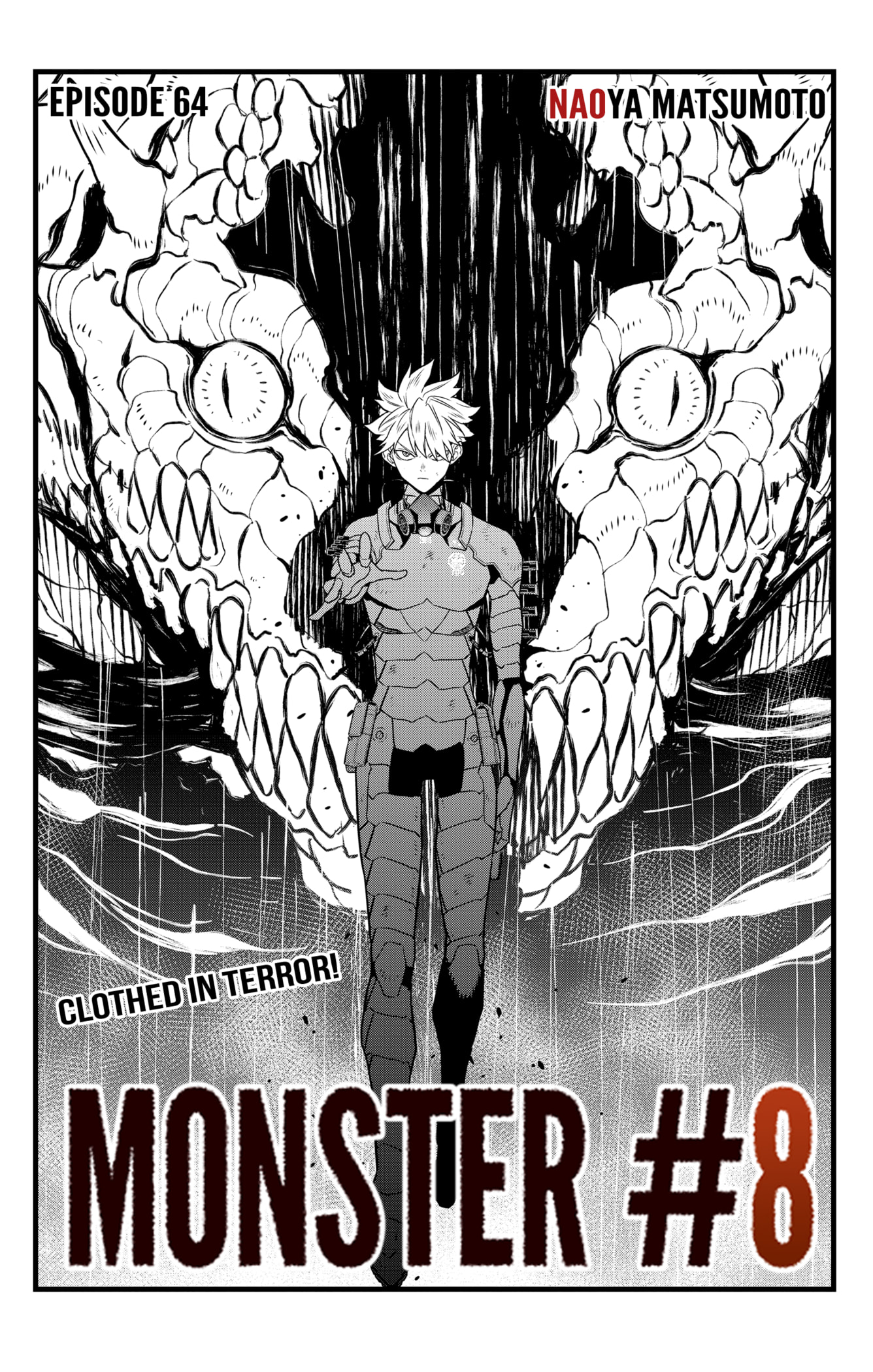 Kaiju No. 8 Chapter 64, monster #8 chapter 64