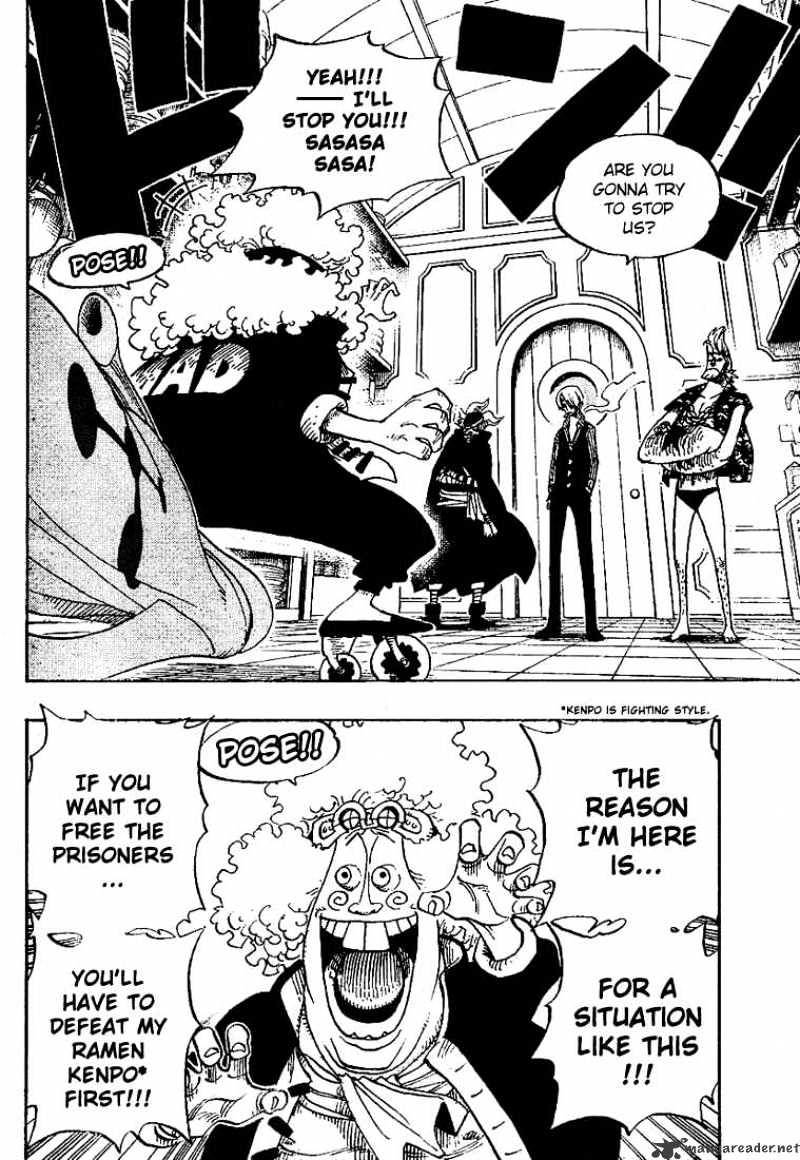 one piece, Chapter 369 : Ramen Kenpo - One Piece Manga Online