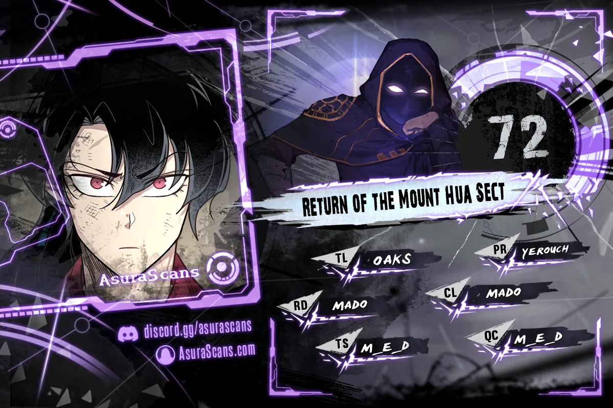 return of the mount hua sect chapter 72, return of the flowery mountain sect chapter 72, return of the blossoming blade chapter 72