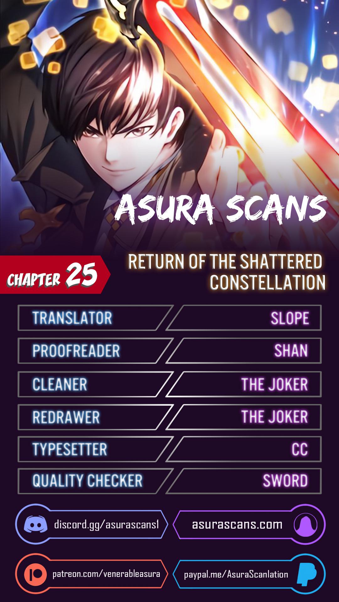 Return Of The Shattered constellation Chapter 25