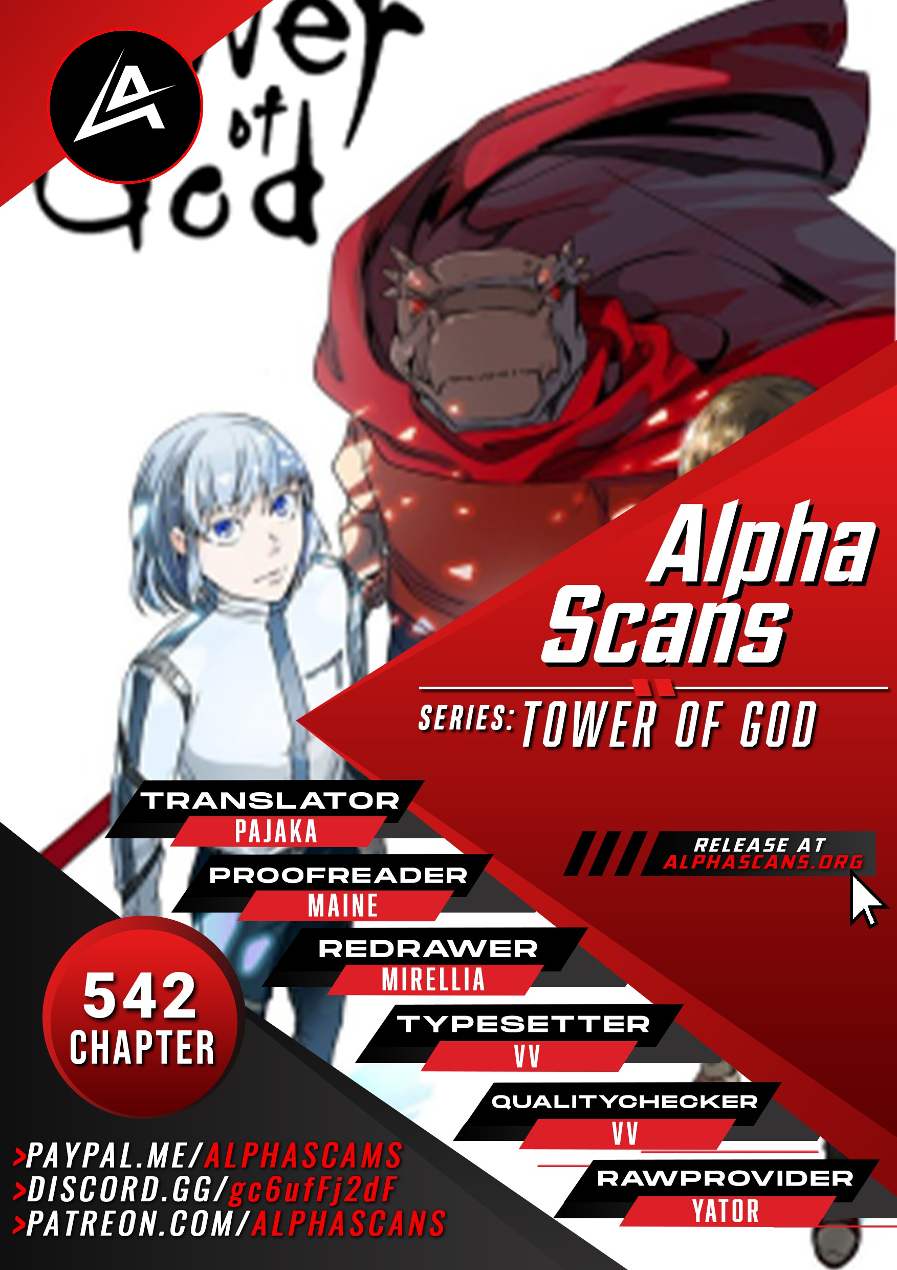 tower of god chapter 542
